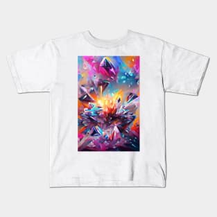 Diamond Explosion Kids T-Shirt